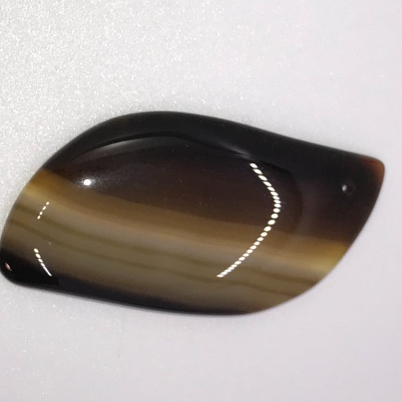 Coffee Onyx Agate Pendant - Picture 2 of 7